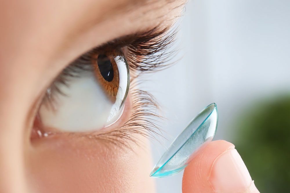 lentilles contact